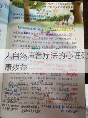 大自然声音疗法的心理健康效益