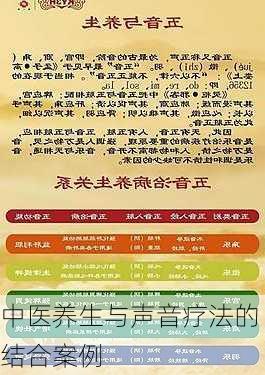 中医养生与声音疗法的结合案例