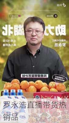 罗永浩直播带货热销品