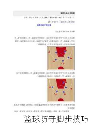 篮球防守脚步技巧