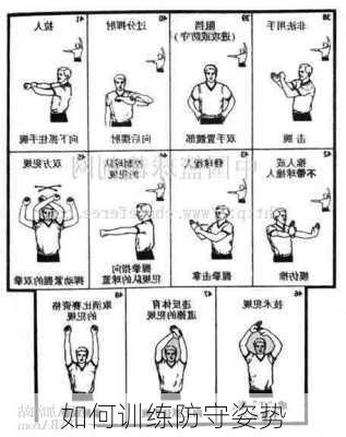 如何训练防守姿势
