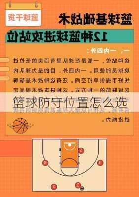 篮球防守位置怎么选