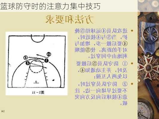 篮球防守时的注意力集中技巧