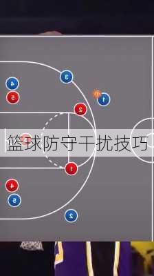 篮球防守干扰技巧