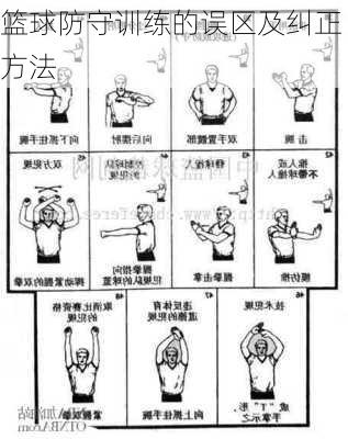 篮球防守训练的误区及纠正方法