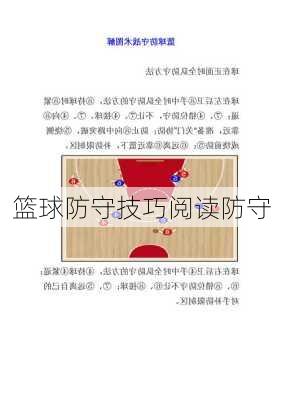 篮球防守技巧阅读防守