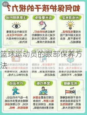 篮球运动员的眼部保养方法