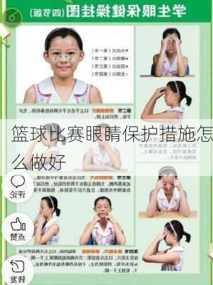 篮球比赛眼睛保护措施怎么做好