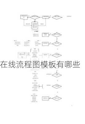 在线流程图模板有哪些