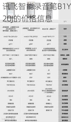 讯飞智能录音笔B1Y20J的价格信息