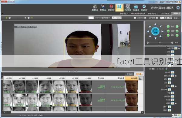 facet工具识别男性