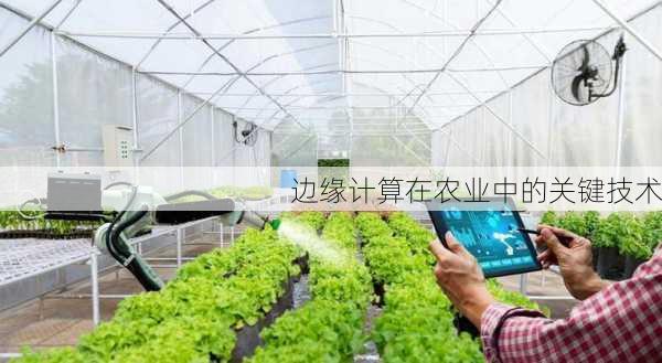 边缘计算在农业中的关键技术