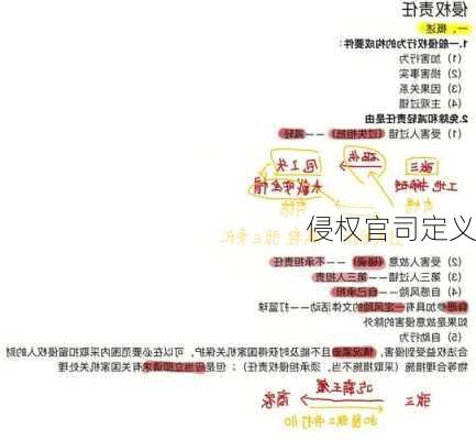 侵权官司定义