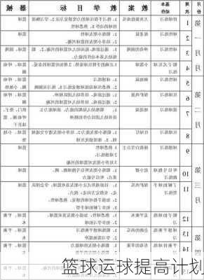 篮球运球提高计划