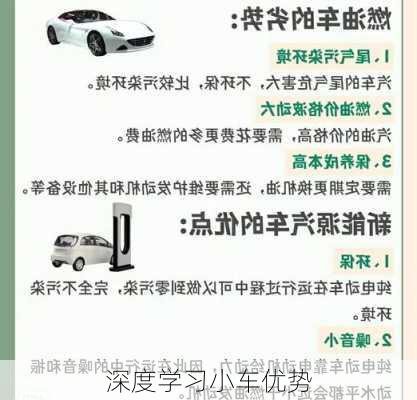 深度学习小车优势