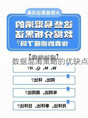 数据混淆策略的优缺点