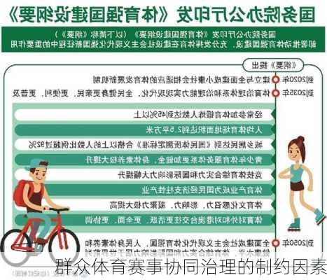 群众体育赛事协同治理的制约因素