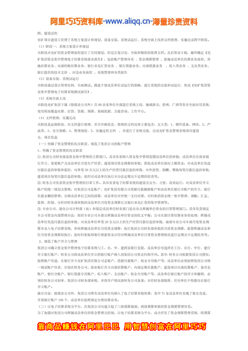 资金管理问题案例