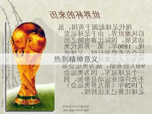 热刺精神意义