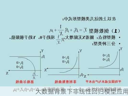 大数据背景下非线性回归模型应用