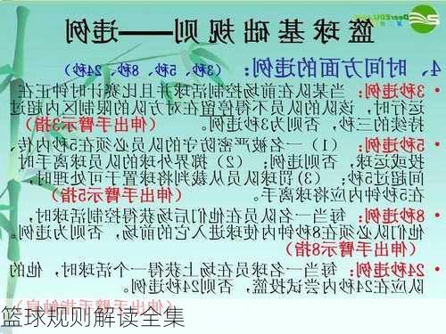 篮球规则解读全集