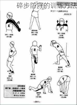 碎步防守的训练方法