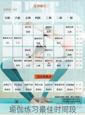 瑜伽练习最佳时间段