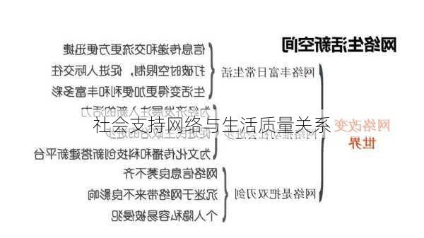 社会支持网络与生活质量关系