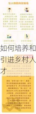 如何培养和引进乡村人才