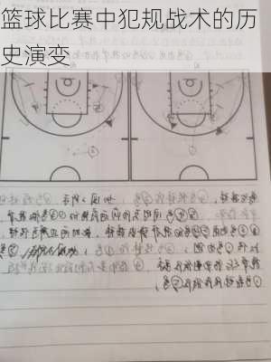 篮球比赛中犯规战术的历史演变