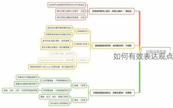 如何有效表达观点