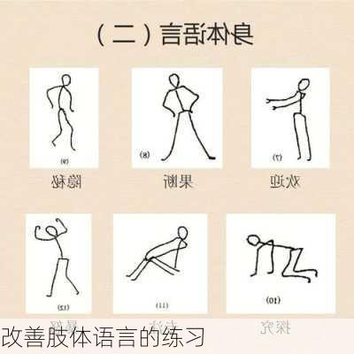 改善肢体语言的练习