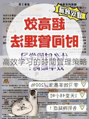 高效学习的時間管理策略