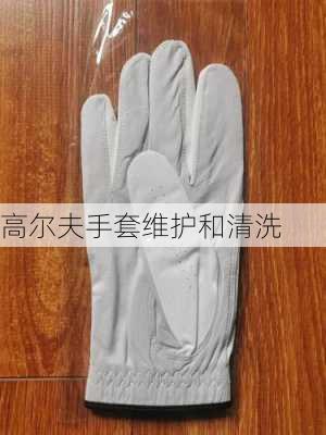 高尔夫手套维护和清洗