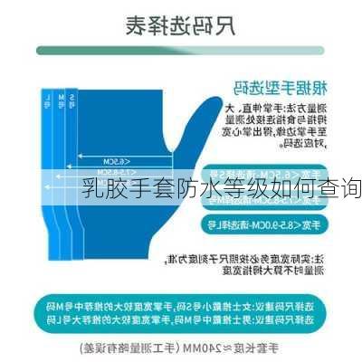 乳胶手套防水等级如何查询