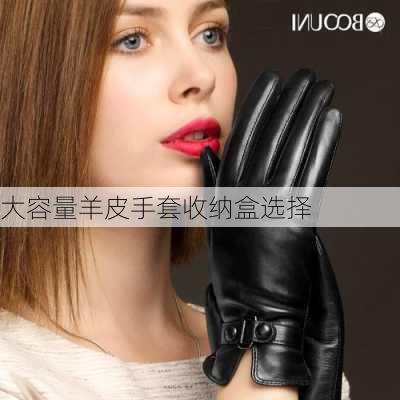 大容量羊皮手套收纳盒选择
