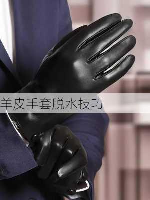 羊皮手套脱水技巧
