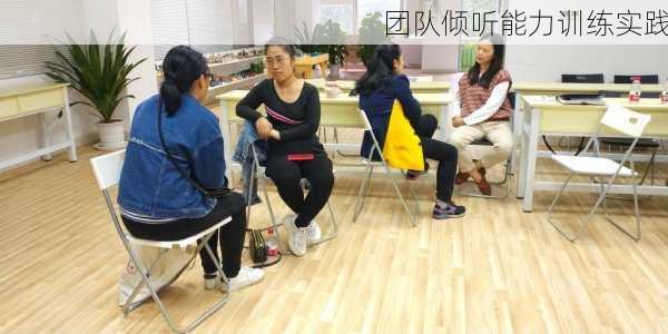 团队倾听能力训练实践