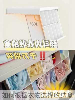 如何根据衣物选择收纳盒