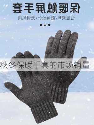 秋冬保暖手套的市场销量