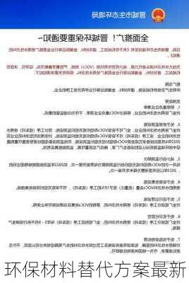 环保材料替代方案最新