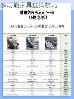 多功能家具选购技巧