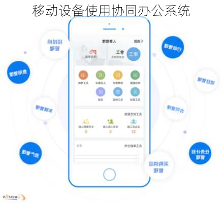 移动设备使用协同办公系统