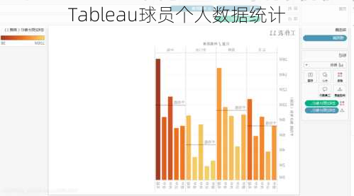 Tableau球员个人数据统计