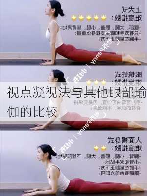 视点凝视法与其他眼部瑜伽的比较