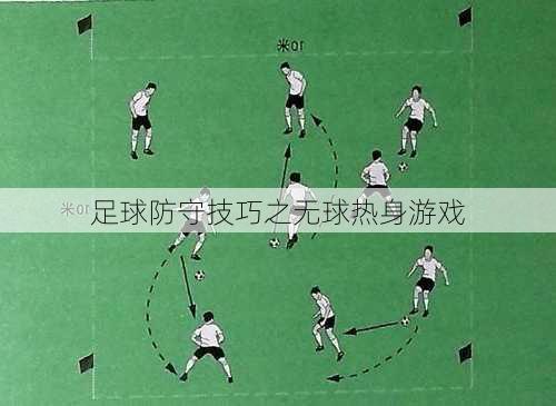 足球防守技巧之无球热身游戏