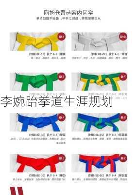 李婉跆拳道生涯规划