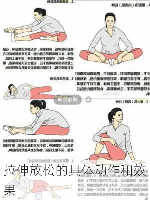 拉伸放松的具体动作和效果