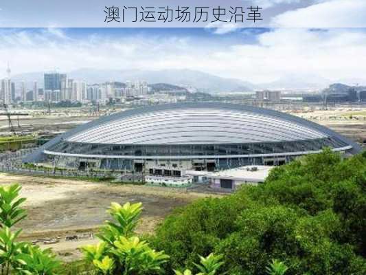 澳门运动场历史沿革