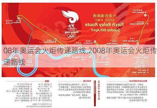 08年奥运会火炬传递路线,2008年奥运会火炬传递路线